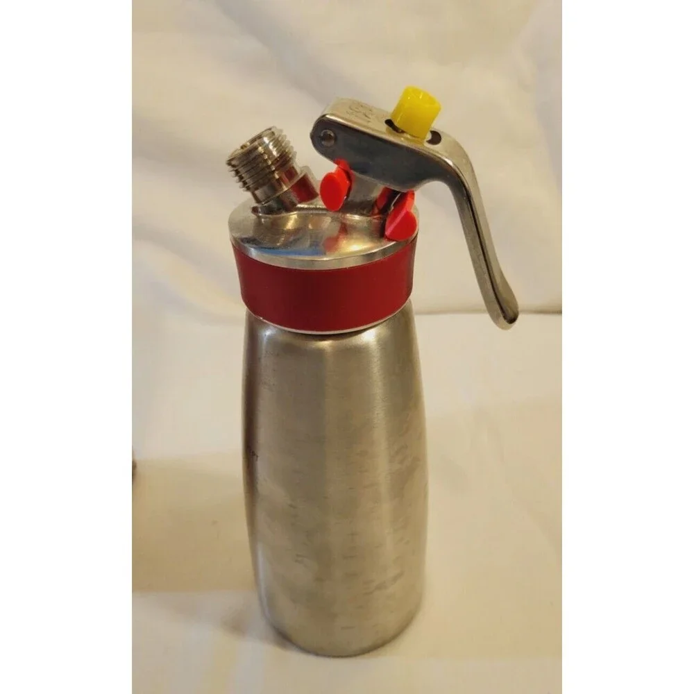 iSi Whipper Lot [2] - Whip Cream/Food Whipper Stainless Steel 1 Pint/0.5L